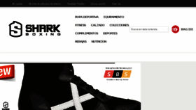What Sharkboxing.com website looked like in 2018 (5 years ago)