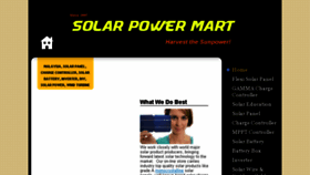 What Solarpower-mart.com website looked like in 2018 (5 years ago)