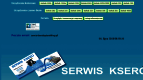 What Serwis-ksero-szymion.pl website looked like in 2018 (5 years ago)