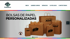 What Serviciosserigraficos.com website looked like in 2018 (5 years ago)