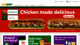 What Subwaycatering.com website looked like in 2018 (5 years ago)