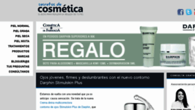What Secretosdecosmetica.es website looked like in 2018 (5 years ago)
