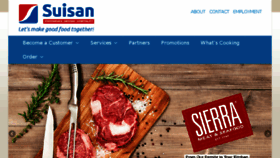 What Suisan.com website looked like in 2018 (5 years ago)