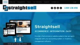 What Straightsell.com.au website looked like in 2018 (5 years ago)