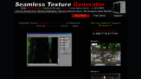 What Seamlesstexturegenerator.com website looked like in 2018 (5 years ago)