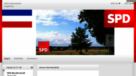 What Spd-segeberg.de website looked like in 2018 (5 years ago)