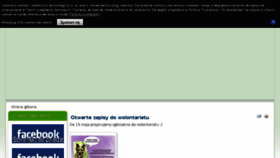 What Schronisko.bialystok.pl website looked like in 2018 (5 years ago)