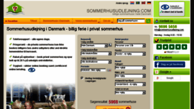 What Sommerhusudlejning.com website looked like in 2018 (5 years ago)