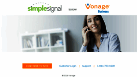 What Simplesignal.com website looked like in 2018 (5 years ago)