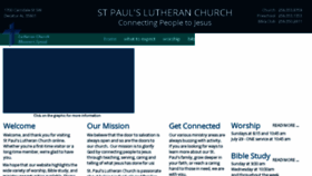 What Stpaulsdec.com website looked like in 2018 (5 years ago)