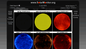 What Solarmonitor.org website looked like in 2018 (5 years ago)