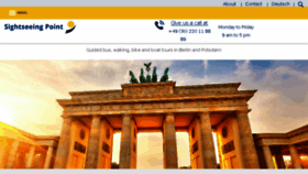 What Sightseeing-point-berlin.com website looked like in 2018 (5 years ago)