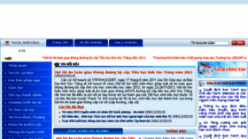 What Sogddt.soctrang.gov.vn website looked like in 2018 (5 years ago)