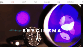 What Skycinemafilms.com website looked like in 2018 (5 years ago)