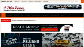 What Salambisnis.com website looked like in 2018 (5 years ago)