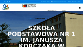 What Sp1szprotawa.pl website looked like in 2018 (5 years ago)