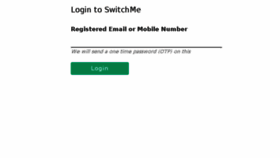 What Switchme.co.in website looked like in 2018 (5 years ago)