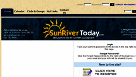 What Sunrivertoday.com website looked like in 2018 (5 years ago)