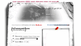 What Sifuesepoeta.com website looked like in 2018 (5 years ago)