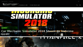 What Steamhaber.com website looked like in 2018 (5 years ago)