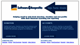 What Software4nonprofits.com website looked like in 2018 (5 years ago)