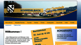 What Schwedelbach.de website looked like in 2018 (5 years ago)