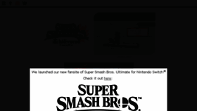 What Smashbros-miiverse.com website looked like in 2018 (5 years ago)