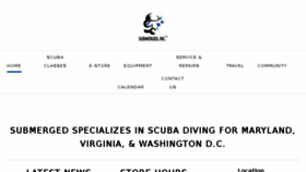 What Submergedonline.com website looked like in 2018 (5 years ago)