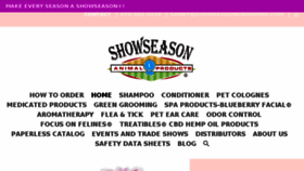 What Showseasonproducts.com website looked like in 2018 (5 years ago)