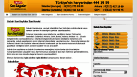 What Sabahilanver.com website looked like in 2018 (5 years ago)