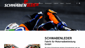 What Schwabenleder.de website looked like in 2018 (5 years ago)