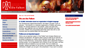 What Sjd-die-falken.de website looked like in 2018 (5 years ago)