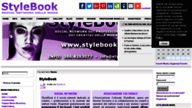 What Stylebook.it website looked like in 2018 (5 years ago)