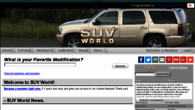What Suvworld.com website looked like in 2018 (5 years ago)