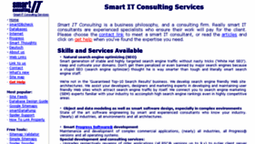 What Smart-it-consulting.com website looked like in 2018 (5 years ago)