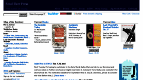 What Smallbeerpress.com website looked like in 2018 (5 years ago)