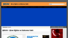 What Sekav.org website looked like in 2018 (5 years ago)