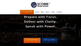 What Scorreconference.tv website looked like in 2018 (5 years ago)