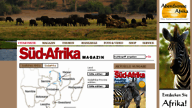 What Sued-afrika.de website looked like in 2018 (7 years ago)