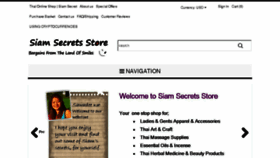 What Siam-secrets-store.com website looked like in 2018 (5 years ago)