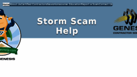 What Stormscamhelp.com website looked like in 2018 (5 years ago)