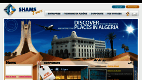 What Shamstours.com website looked like in 2018 (7 years ago)