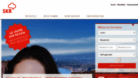 What Skr.de website looked like in 2018 (7 years ago)