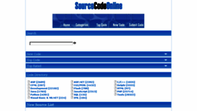 What Sourcecodeonline.com website looked like in 2018 (5 years ago)