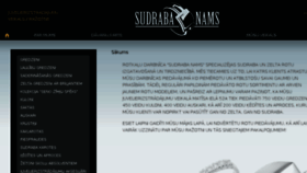 What Sudrabanams.lv website looked like in 2018 (5 years ago)