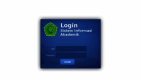 What Siakad.umpalangkaraya.ac.id website looked like in 2018 (7 years ago)