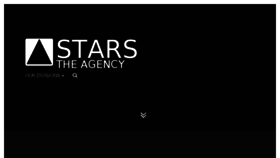 What Starsagency.com website looked like in 2018 (5 years ago)