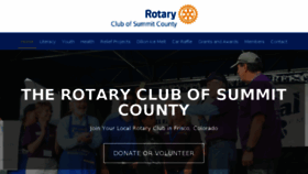 What Summitrotary.com website looked like in 2018 (5 years ago)