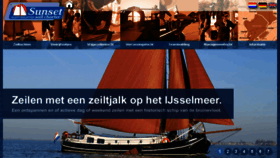 What Sunsetsailcharter.nl website looked like in 2018 (5 years ago)