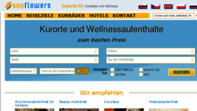 What Sunflowers-agency.de website looked like in 2018 (5 years ago)